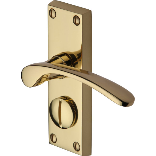 Heritage Brass Sophia Bathroom Door Handle & Reviews Wayfair.co.uk